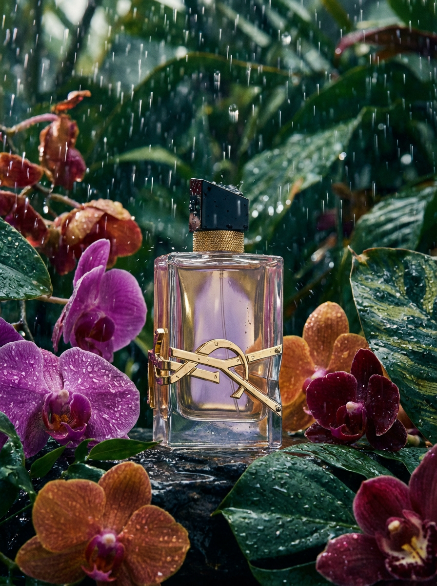 Photo produit studio Rain Bloom - pluie et fleurs